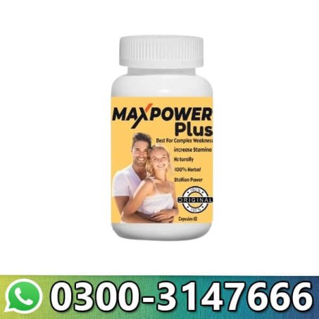 Max Power Plus Capsules In Pakistan