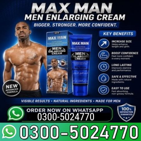 Maxman Men Enlarging Gel In Pakistan