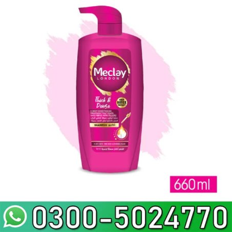 Meclay London Thick & Dense Shampoo 660ML In Pakistan
