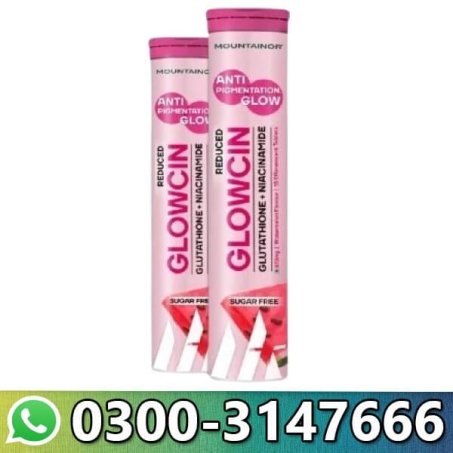Mountainor Glowcin Glutathione Niacinamide Tablets In Pakistan