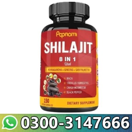 Papnami Shilajit 8 In 1 Capsules In Pakistan