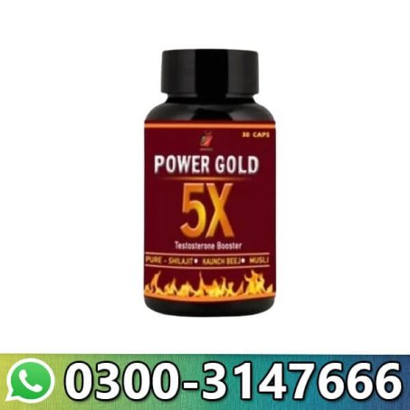 Power Gold 5x Capsules In Pakistan