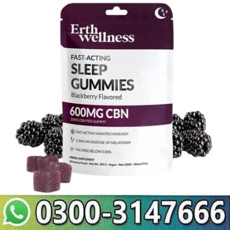 SLEEP CBN Gummies THC Free Vegan Sleepy Blackberry In Pakistan