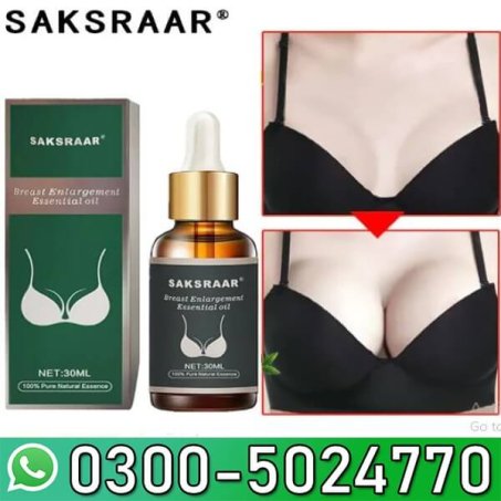 Saksraar Breast Essential Oil In Pakistan