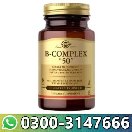 Solgar B Complex 50 Energy Heart In Pakistan