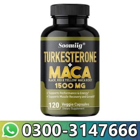 Soomiig Turkesterone Maca Capsules Price In Pakistan