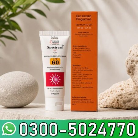 Spectrum SC Gel SPF-60 Price In Pakistan
