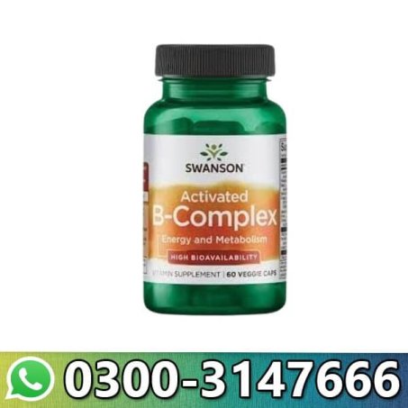 Swanson Activated B Complex High Bioavailability for Energy in Pakistan