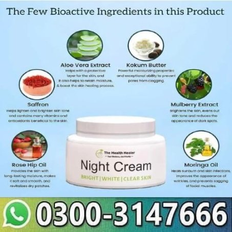 The Health Healer Night Cream In Pakistan