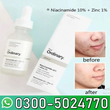 The Ordinary Niacinamide 10% + Zinc 1% In Pakistan