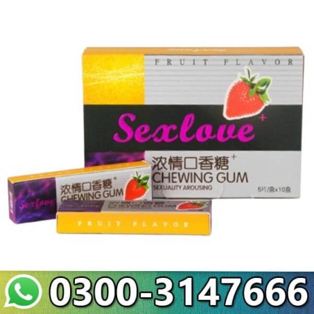 Timing bubble gum Chewing Gum Sex Enhancement