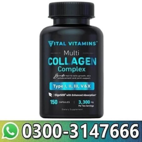 Vital Vitamins Multi Collagen Complex Price In Pakistan