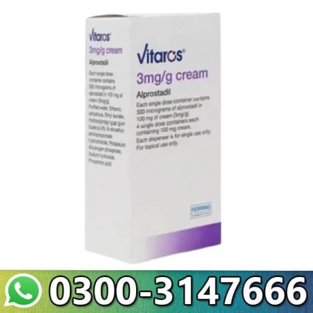 Vitaros Cream In Pakistan