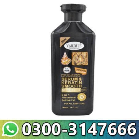 Yardlie Professional Pro Serum & Keratin Shampoo 400ml