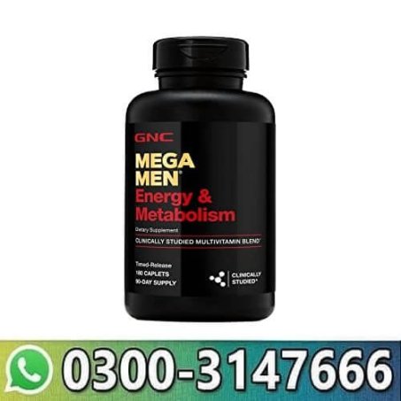 Mega Men Sport Multivitamins Capsules in Pakistan