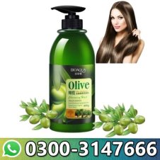  Bioaqua Natural Extraction Olive Anti Dandruff Silky Shampoo In Pakistan