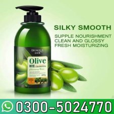  Bioaqua Natural Extraction Olive Anti Dandruff Silky Shampoo In Pakistan