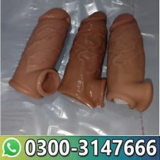  Black Color Dotted Pines Sleeve Condom In Pakistan