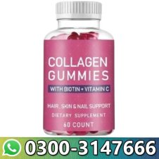  Collagen Gummies with Biotin + Vitamin C Now In Pakistan