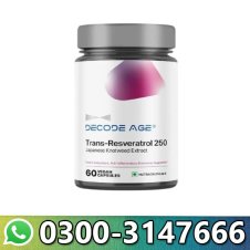  Decode Age Trans Pterostilbene Vegan Capsule In Pakistan