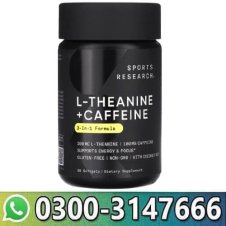  L Theanine Caffeine 2 in 1 Capsule Price In Pakistan