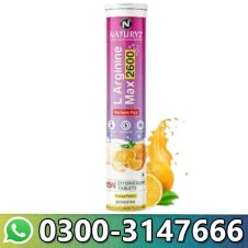  Naturyz L arginine Max 2600 Effervescent Tablets In Pakistan