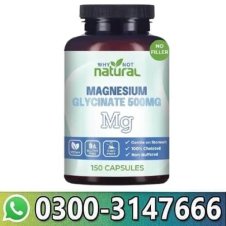  Non Buffered Magnesium Glycinate 500MG In Pakistan
