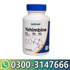  Nutricost Yohimbine HCl 5mg Pack of 2 240 Capsules In Pakistan
