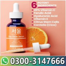  Seoulceuticals Korean Skin Care 20% Vitamin C Hyaluronic Acid Serum In Pakistan