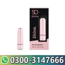  Shine Rechargeable Mini Bullet Vibrator In Pakistan