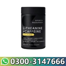  Sports Research L Theanine  Caffeine Capsules In Pakistan