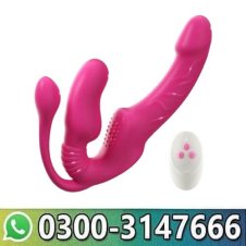  Strapless Strap On G Spot Dildo Vibrator In Pakistan