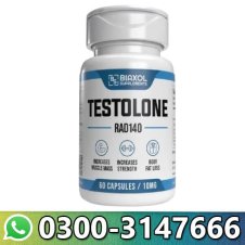  Testolone RAD140 10mg 60 Capsule Biaxol Supplement In Pakistan