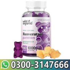  Wild & Organic Resveratrol Gummies 1000mg In Pakistan